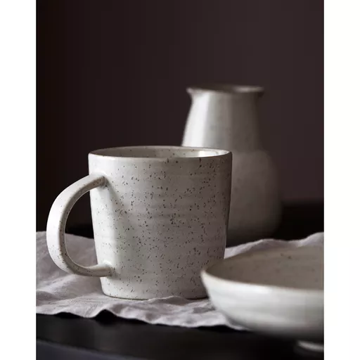 Cup, Pion, Grey/White