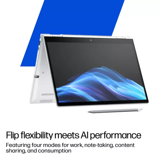 HP EliteBook 8 Flip G1i 13 inch Notebook AI PC Wolf Pro Security Edition Intel Core Ultra 5 225U Hybrid (2-in-1) 33.8 cm (13.3