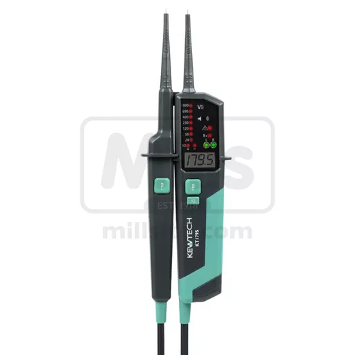 Kewtech KT1795 Voltage, Continuity & Phase Rotation Indicator LED/LCD 1000V AC & 1500V DC