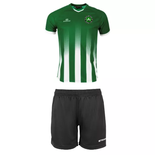 WantageTownFootballClub_VividShirt&WomensFocusIIShorts_GreenWhiteBlack_Front.png