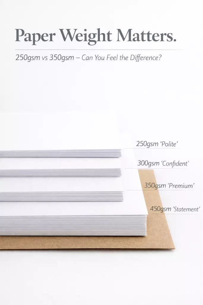 Confessions of a Card Snob: Why Paper Weight Actually Matters