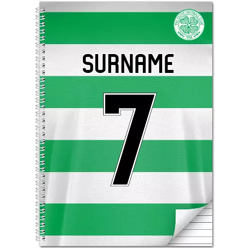 Celtic FC Shirt Notebook