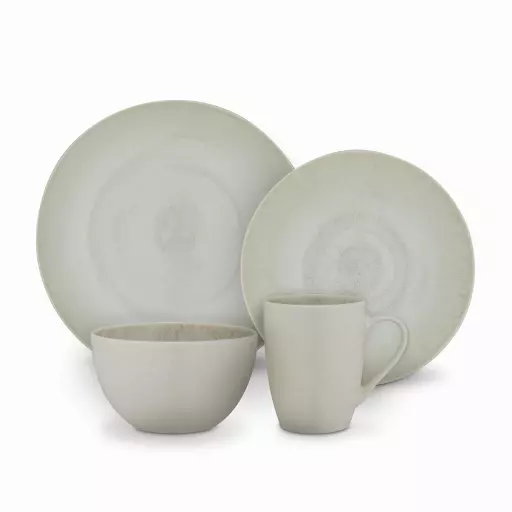 16 Piece Seashell Dinner Set