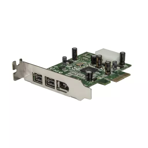 StarTech.com 3 Port 2b 1a Low Profile 1394 PCI Express FireWire Card Adapter