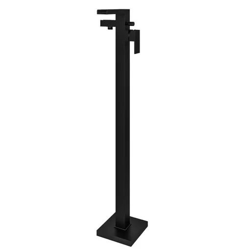 Padbury Freestanding Bath Shower Mixer Manual Mono Tap - Black