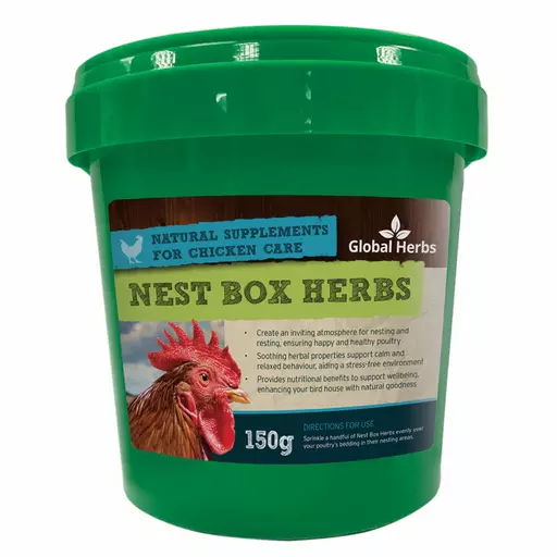 Nest   Box   Herbs   -   For   Chickens   -   Global   Herbs