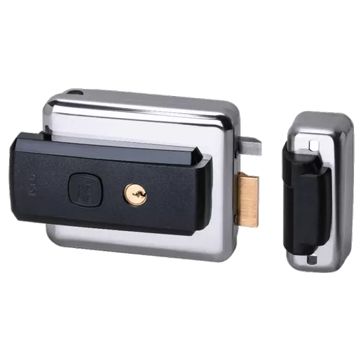 ISEO Serie 5 Electric Rim Lock 52N Internal Opening With Reversible Latch