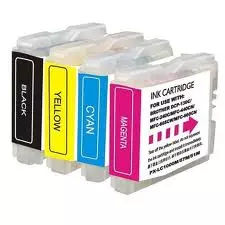 Brother LC-121VALBP Ink cartridge multi pack Bk,C,M,Y, 4x300 pages ISO/IEC 24711 Pack=4 for Brother DCP-J 132/MFC-J 285