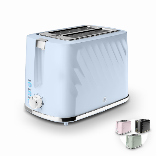 Windsor 2 Slice Textured Toaster