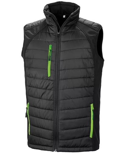 Black Compass Pad Softshell Gilet