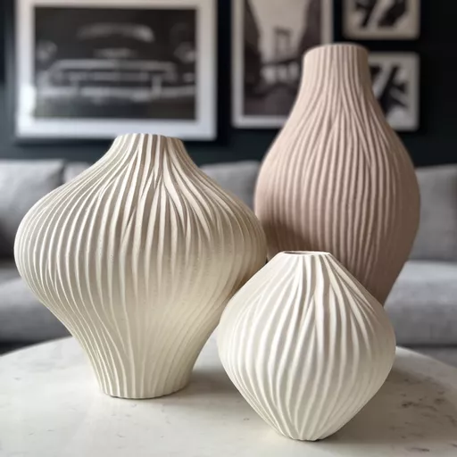 Vase, Elise, Off-white - Small