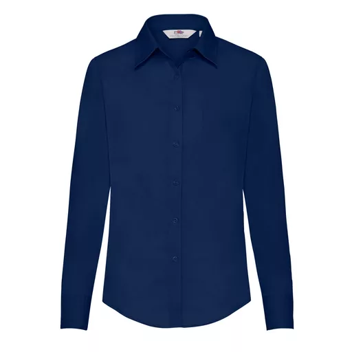 Ladies' Long Sleeve Poplin Shirt