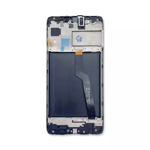 LCD Screen Assembly (With Frame) (Service Pack) (Black) - Galaxy M10 (M105)