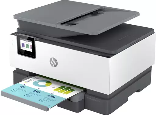 HP OfficeJet Pro HP 9019e All-in-One Printer, Color, Printer for Small office, Print, copy, scan, fax, HP+; HP Instant Ink eligible; Automatic document feeder; Two-sided printing