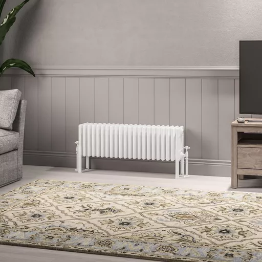Imperia 6 Column Radiator 300 x 1010mm Gloss White