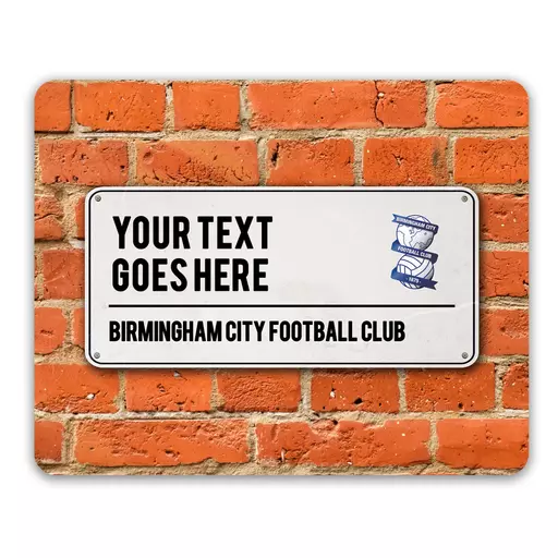 Birmingham City FC Street Sign Mouse Mat
