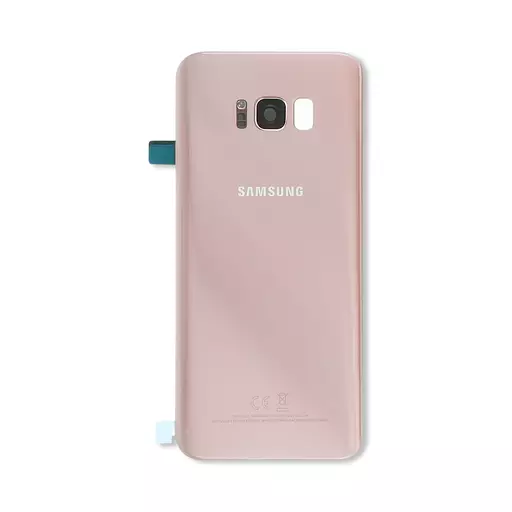 Back Cover w/ Camera Lens (Service Pack) (Pink Gold) - For Galaxy S8+ (G955)