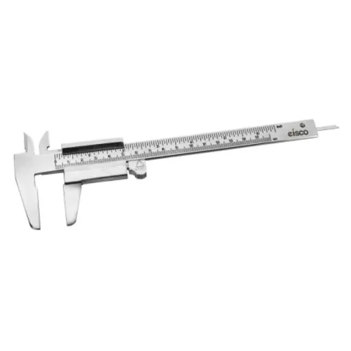 Calliper Vernier plated steel dual scale 015c