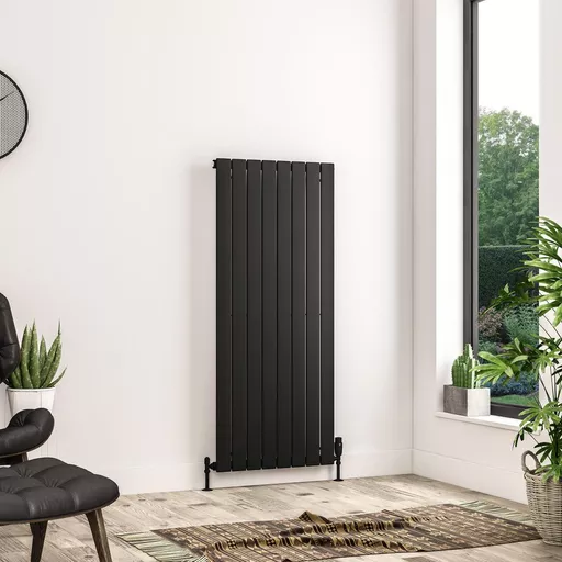 Addington II Radiator 1400 x 596 Type10 Matt Black