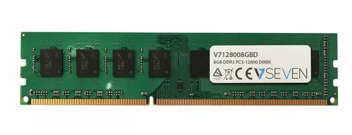 V7 8GB DDR3 PC3-12800 - 1600mhz DIMM Desktop Memory Module - V7128008GBD