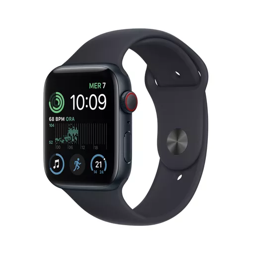 Apple Watch SE OLED 44 mm 4G Black GPS (satellite)