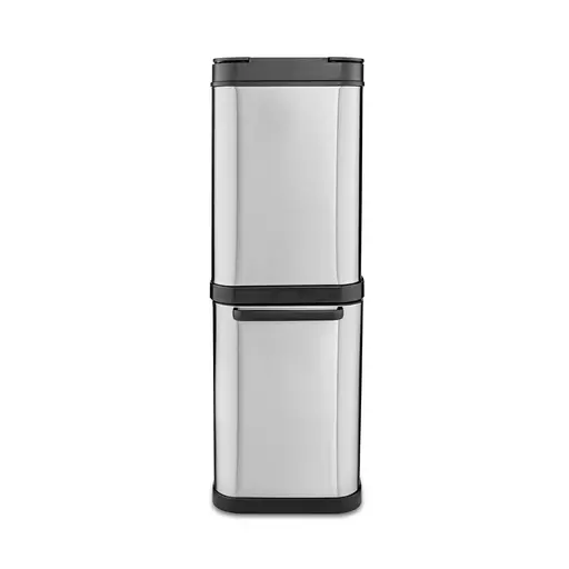 Freedom 50 Litre Stainless Steel Dual Recycling Bin