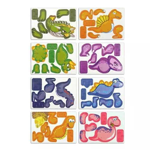 Dinosaur 3D Puzzle - Pack of 144