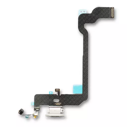 Charging Port Flex Cable (Grey) (CERTIFIED - Aftermarket) - For iPhone XS