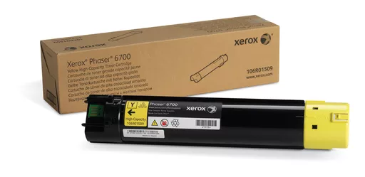 Xerox 106R01509 Toner yellow high-capacity, 12K pages/5% for Xerox Phaser 6700