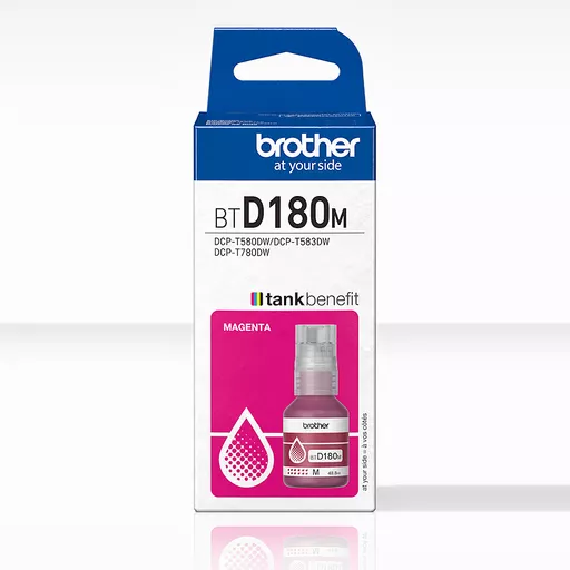Brother BT-D180M Ink bottle magenta, 5K pages ISO/IEC 19752 48.8ml for Brother DCP-T 580 DW