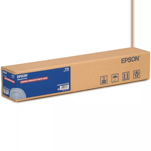 Epson Premium Semigloss Photo Paper Roll, 24