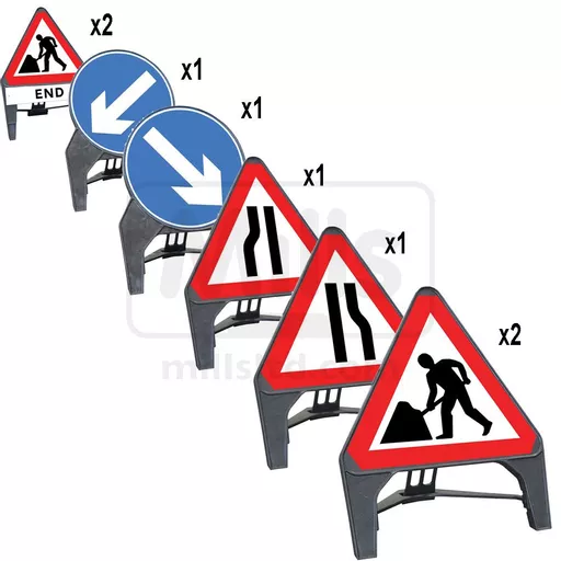 Full Chapter 8 Polypropylene Q Sign Kit 750mm