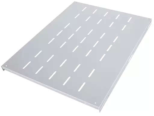 Intellinet 19" Fixed Shelf, 1U, 800mm Depth, Heavy-Duty, Grey