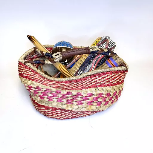 Basket of Musical Instruments