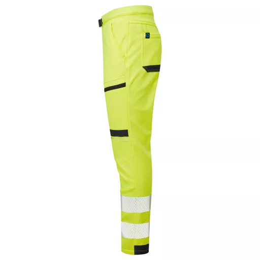SYH-402-System-Hi-Vis-Yellow-Navy-Eco-Stretch-Softshell-Trousers-Left With Segmented Tape.png