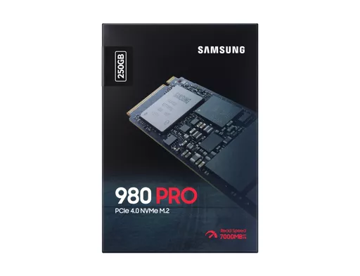 Samsung 980 PRO M.2 250 GB PCI Express 4.0 V-NAND MLC NVMe