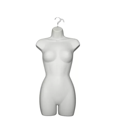 White Hanging Female Body Form