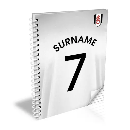 Fulham FC Shirt Notebook