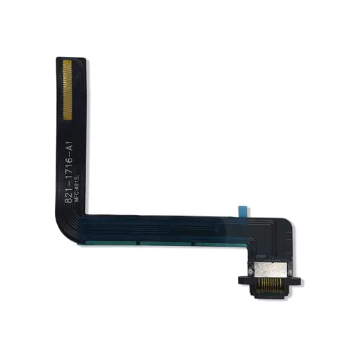 Charging Port Flex Cable (Black) (CERTIFIED) - For iPad 7 (2019 / 10.2) / 8 (2020 / 10.2) / 9 (2021 / 10.2)