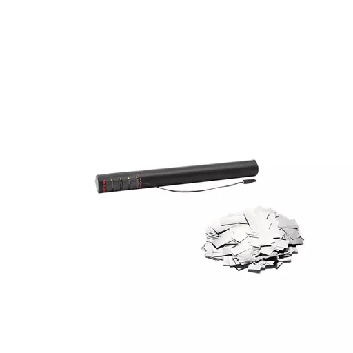 Equinox Electric Confetti Cannon 50cm Silver Metallic