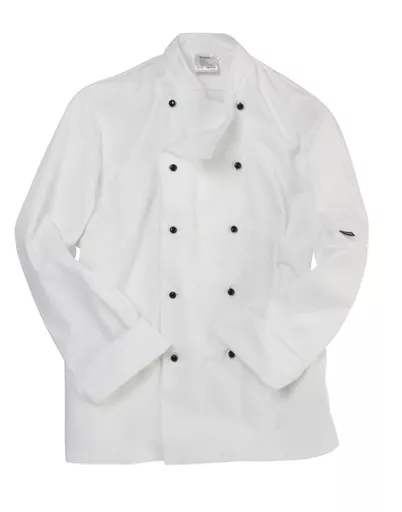 Removable Stud Long Sleeve Chef's Jacket