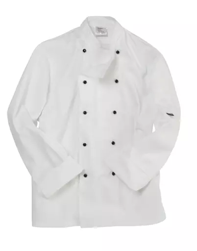Removable Stud Long Sleeve Chef's Jacket