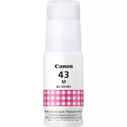 Canon 4680C001/GI-43M Ink bottle magenta 3800 Photos 60ml for Canon Pixma G 540