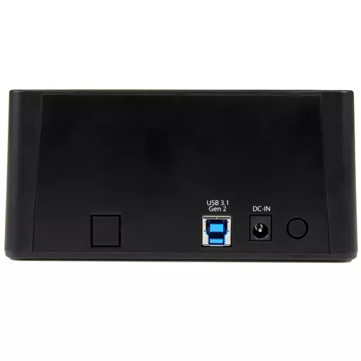 StarTech.com Standalone Hard Drive Duplicator, Dual Bay HDD/SSD Cloner/Copier, USB 3.1 (10Gbps) to SATA III HDD/SSD Docking Station, Hard Disk Duplicator Dock, Hard Drive Cloner