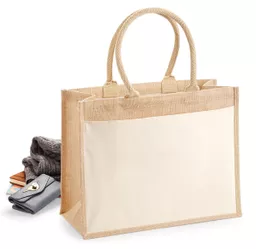 Cotton Pocket Jute Shopper