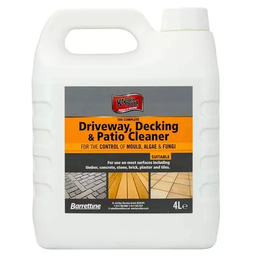 Knockout - Driveway, Decking and Patio Cleaner 4ltr