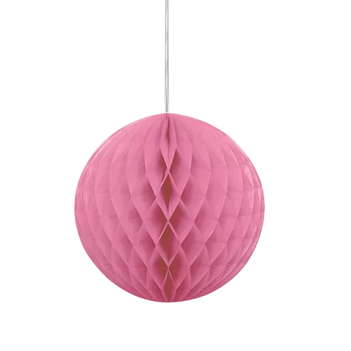 Hot Pink Honeycomb Ball