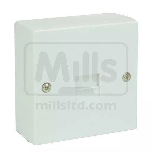 Fusion LJU 2/2A PABX Single Outlet Surface Mount