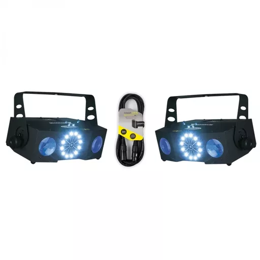 Showtec X-Terminator Light Effect Twin Pack Bundle