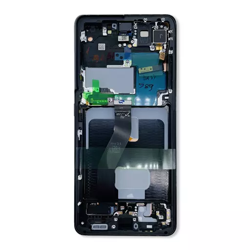 OLED Screen Assembly  (Service Pack) (Phantom Black) - Galaxy S21 Ultra 5G (G998)